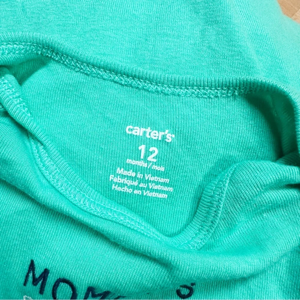 Carters 3-Piece Whale Bodysuits & Bottoms Set Unisex Baby 12M